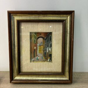 CUADRO DE CALLE COSTUMBRISTA