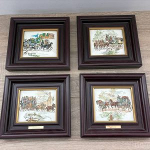 4 SERIGRAFÍAS DE LAS ESTACIONES