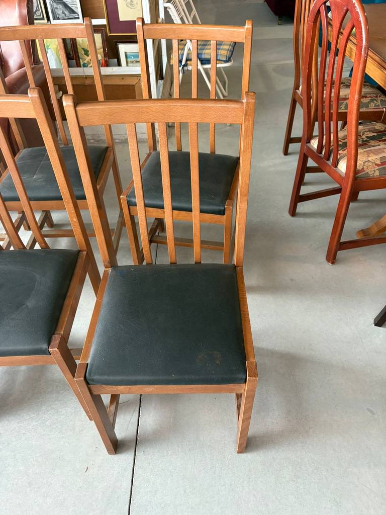 6 SILLAS DE MADERA - Imagen 7