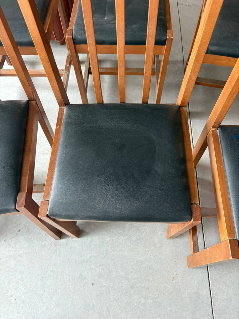 6 SILLAS DE MADERA - Imagen 6