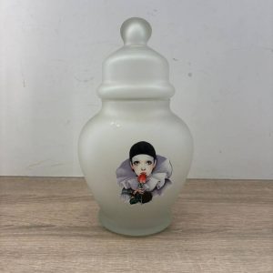 JARRÓN PIERROT DECORATIVO