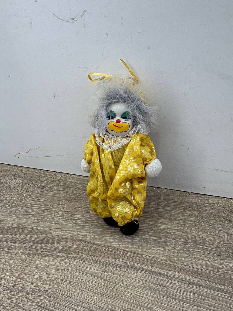 PAYASO AMARILLO VINTAGE - Imagen 2