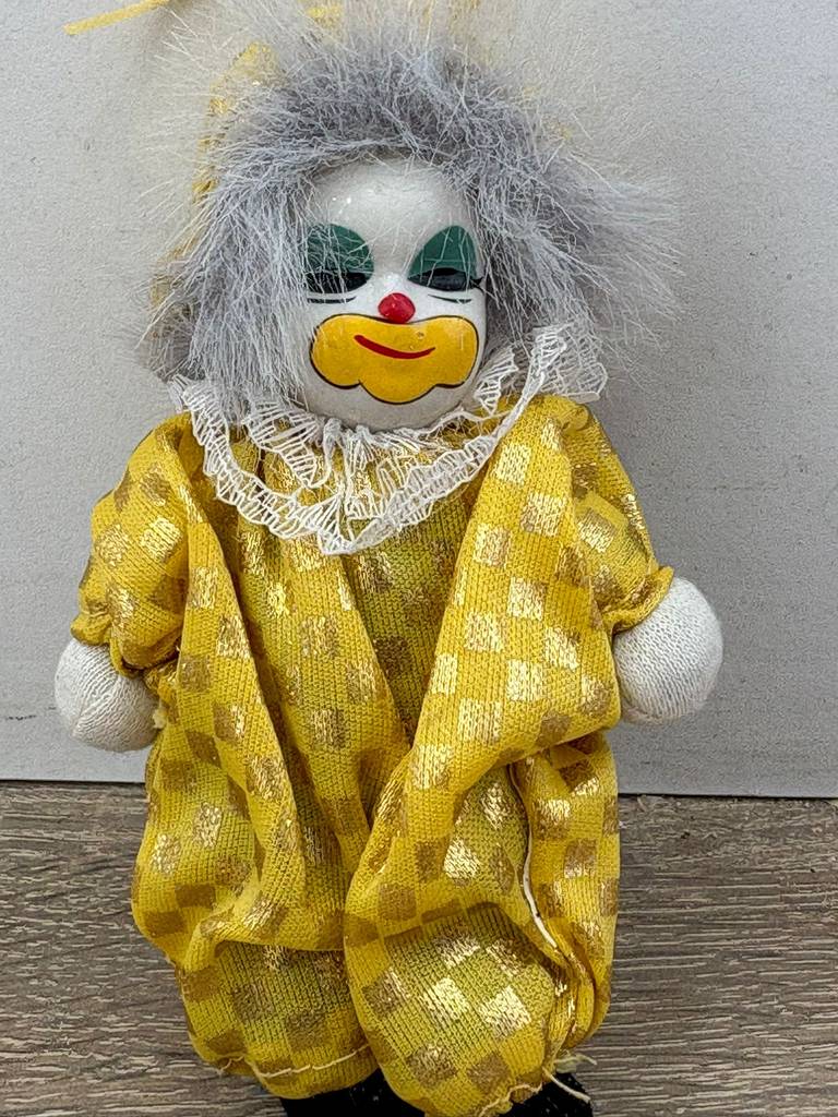 PAYASO AMARILLO VINTAGE - Imagen 4