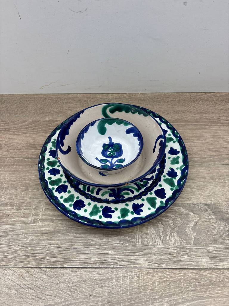 CONJUNTO DE CERÁMICA FAJALAUZA