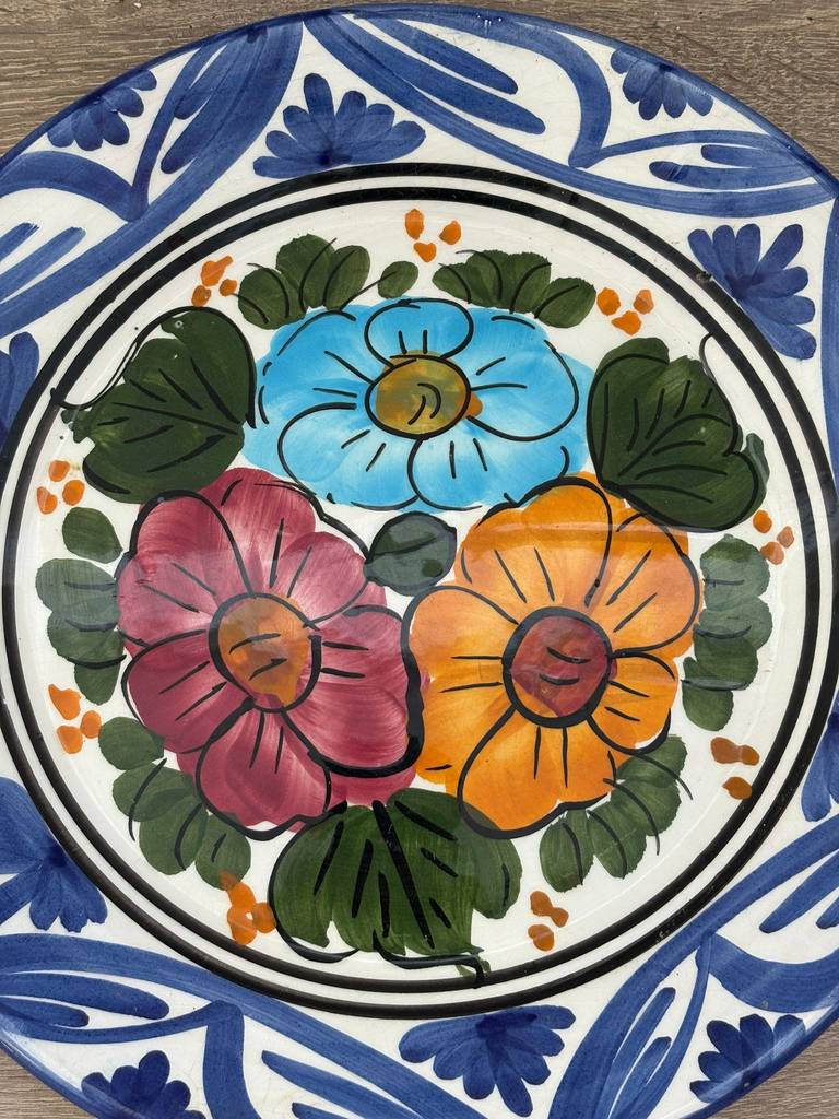 PLATO DE CERÁMICA DECORATIVO - Imagen 4