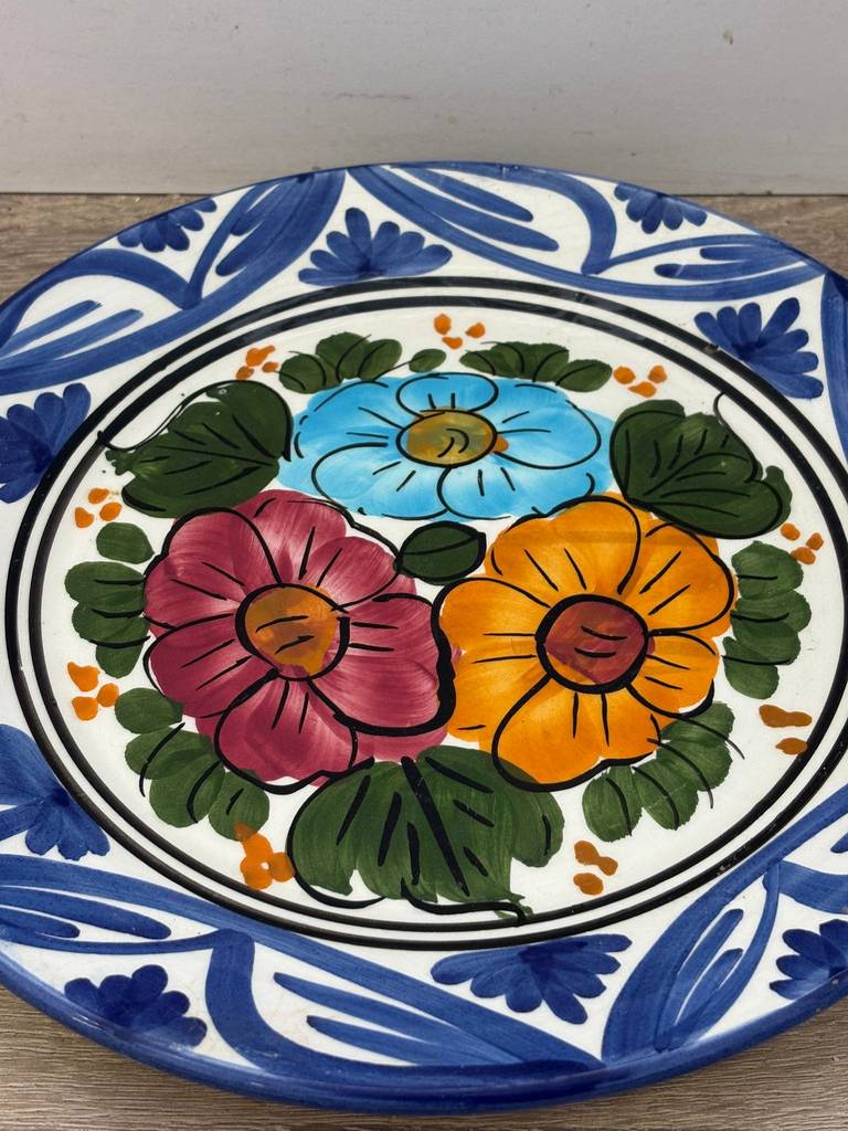 PLATO DE CERÁMICA DECORATIVO - Imagen 5