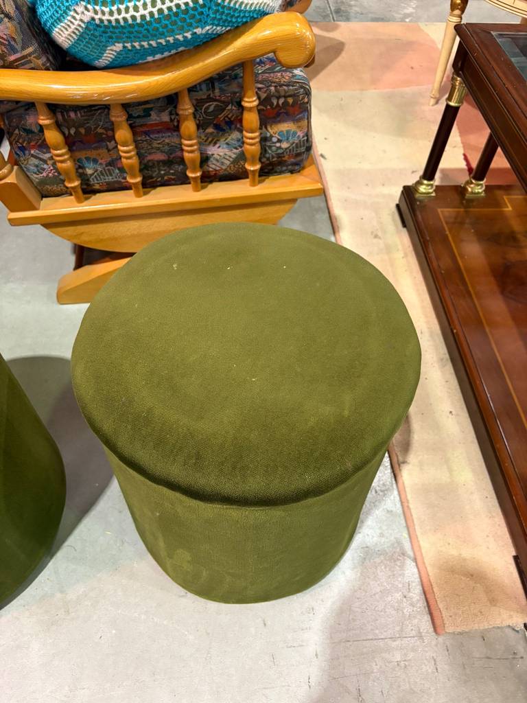 2 TABURETES DE TERCIOPELO - Imagen 4