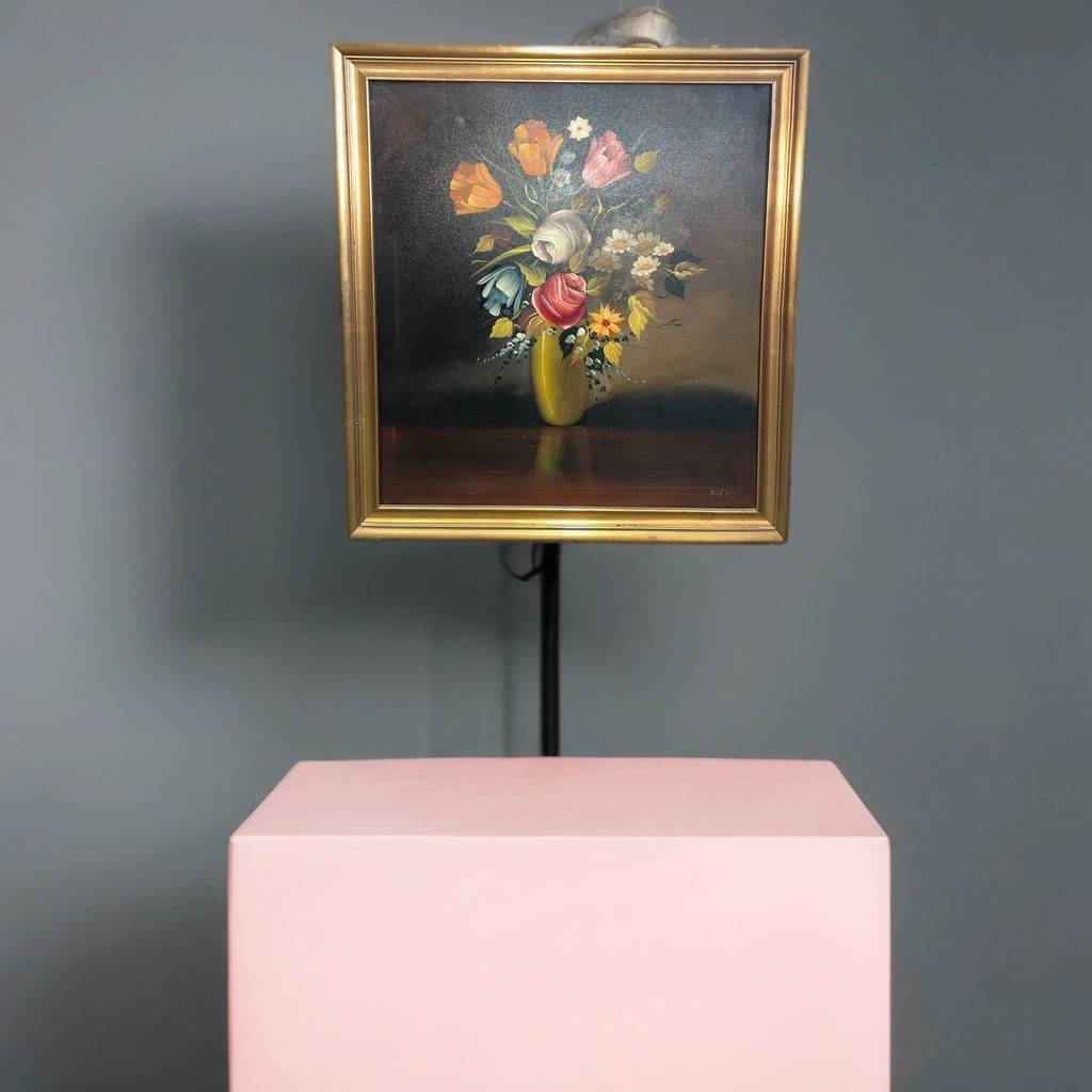 ÓLEO FIRMADO POR MARTI