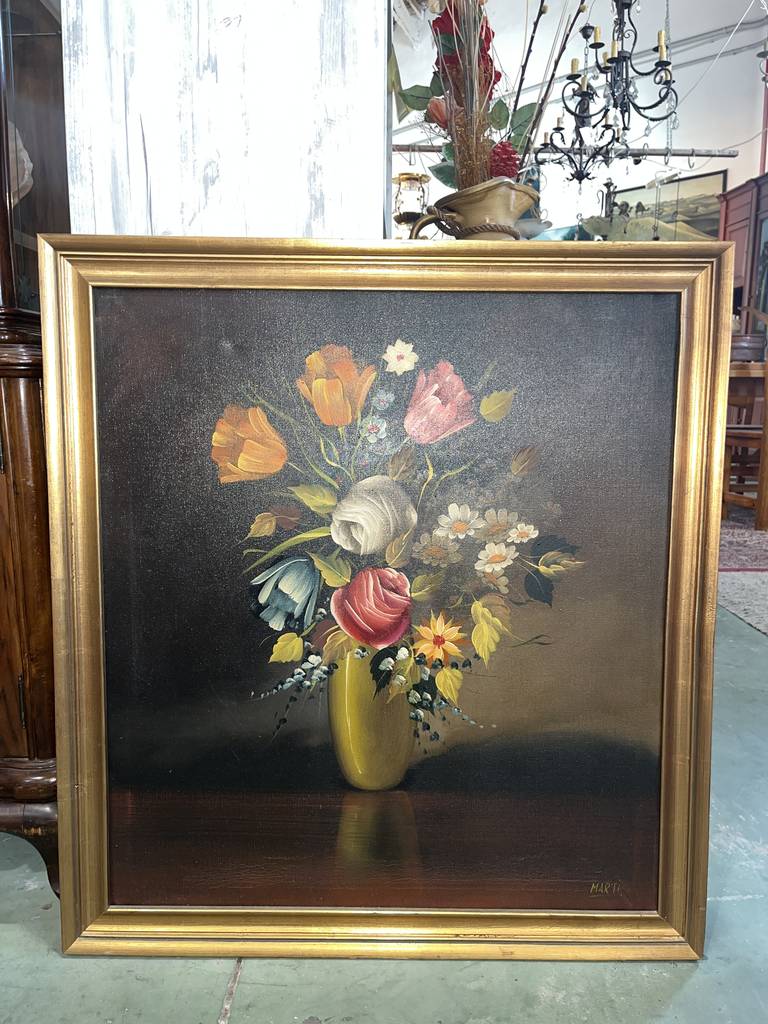 ÓLEO FIRMADO POR MARTI - Imagen 2