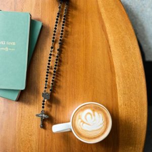 ROSARIO DE AZABACHE Y PLATA