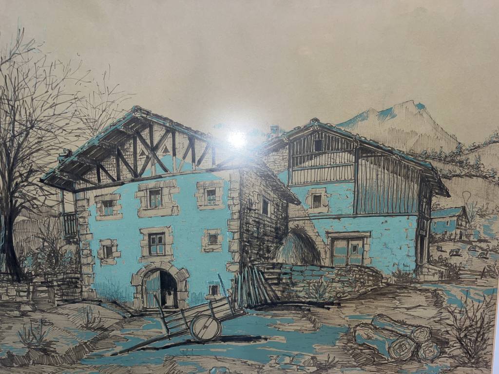 DIBUJO DE CASERÍO VASCO - Imagen 4
