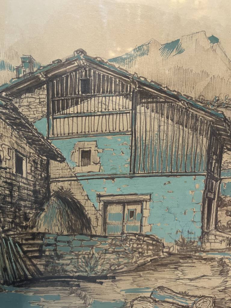 DIBUJO DE CASERÍO VASCO - Imagen 7