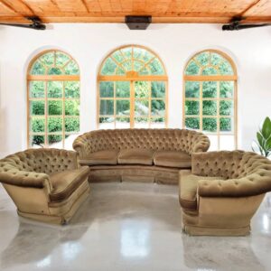 CONJUNTO DE SOFÁS CHESTERFIELD