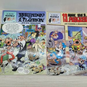 2 CÓMICS "EL MEJOR IBÁÑEZ"