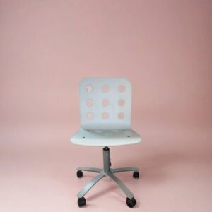 SILLA DE OFICINA BLANCA