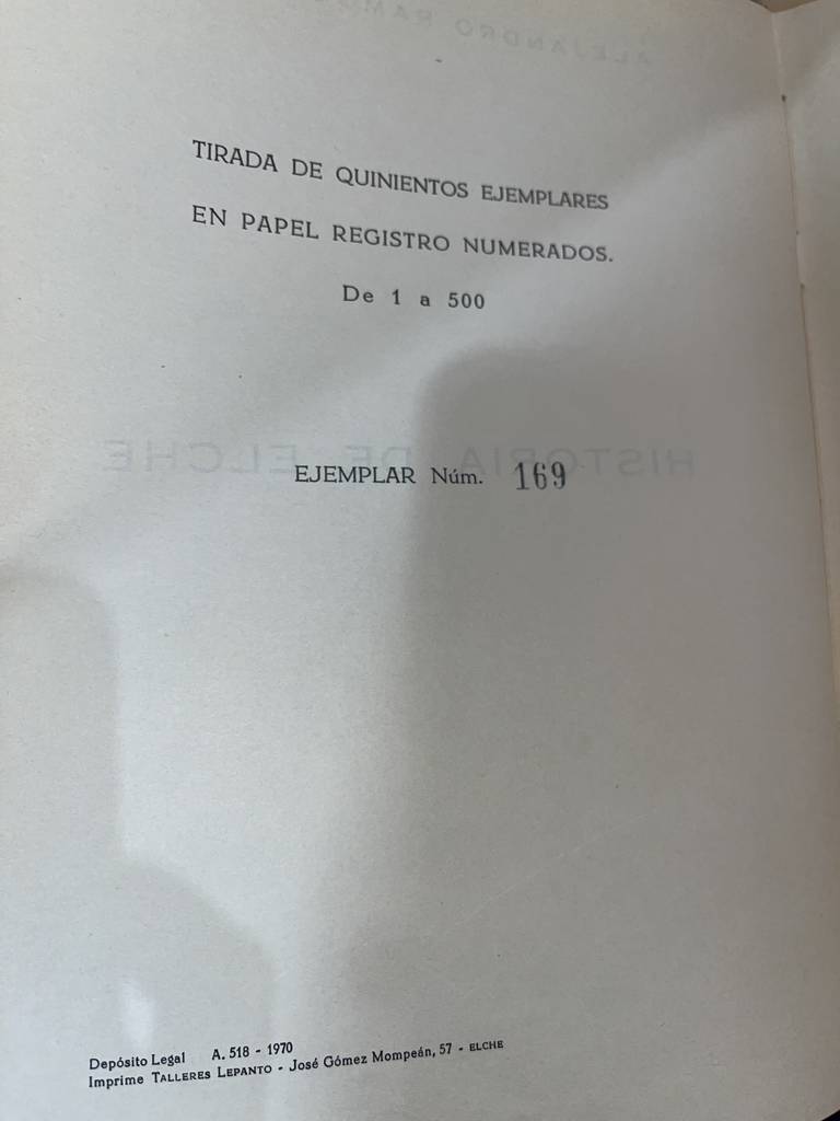 LIBRO DE HISTORIA DE ELCHE - Imagen 4