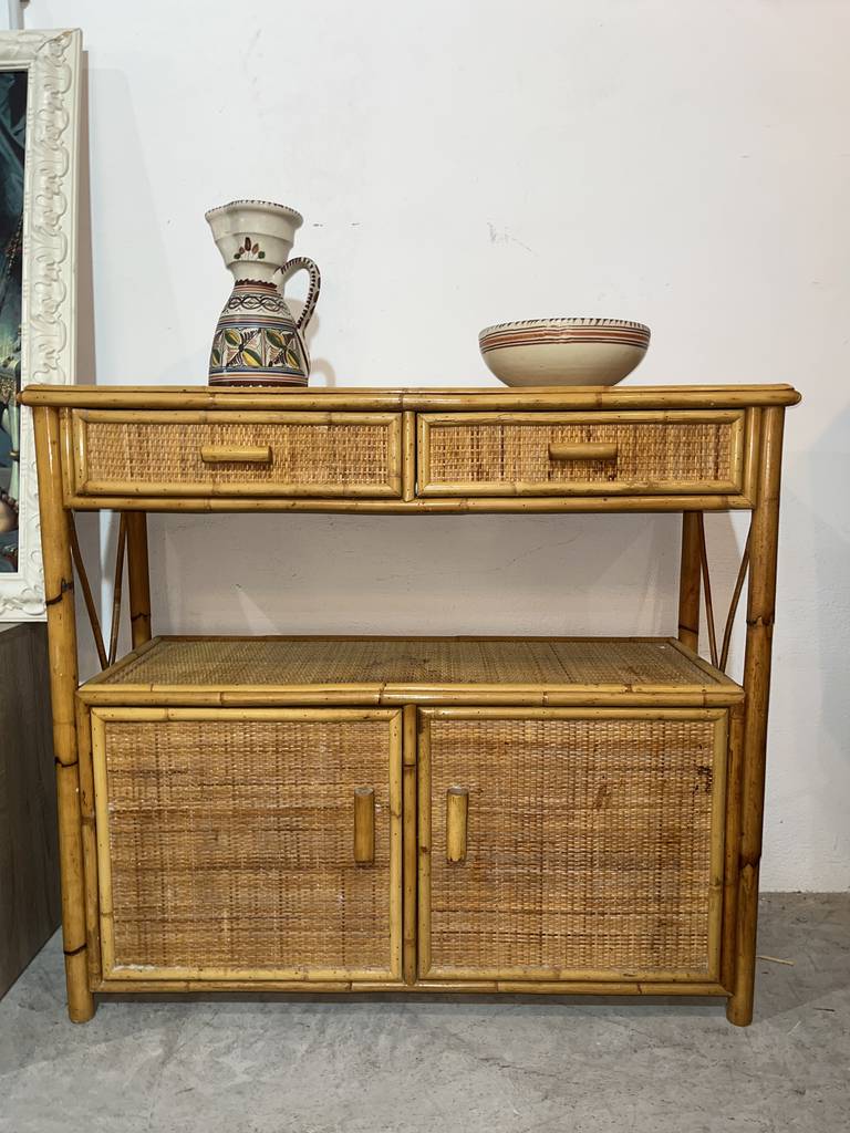 RECIBIDOR DE MIMBRE Y BAMBÚ - Imagen 2