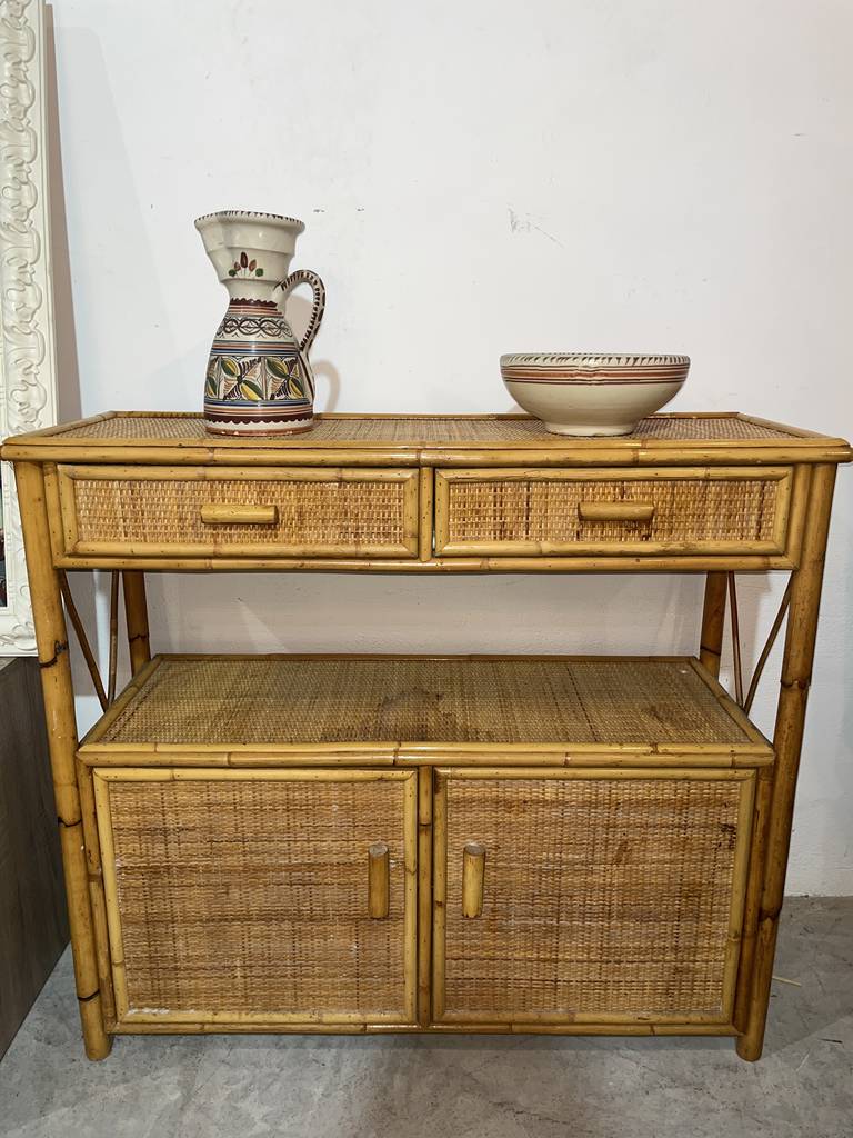 RECIBIDOR DE MIMBRE Y BAMBÚ - Imagen 3