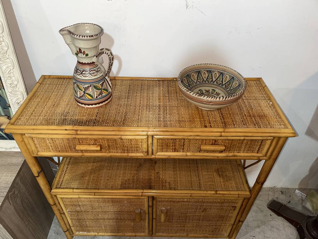 RECIBIDOR DE MIMBRE Y BAMBÚ - Imagen 5