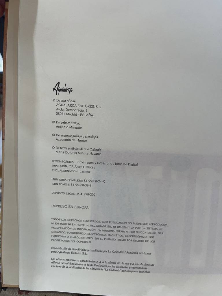 8 TOMOS DE LA CODORNIZ - Imagen 4