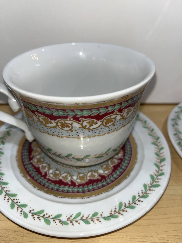 2 TAZAS LIMOGES - Imagen 4